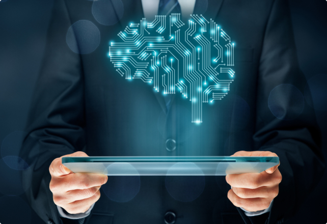 Mountain showing AI growing