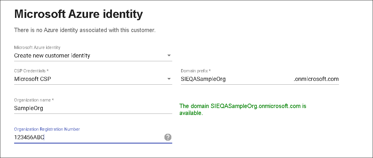 Verify domain name