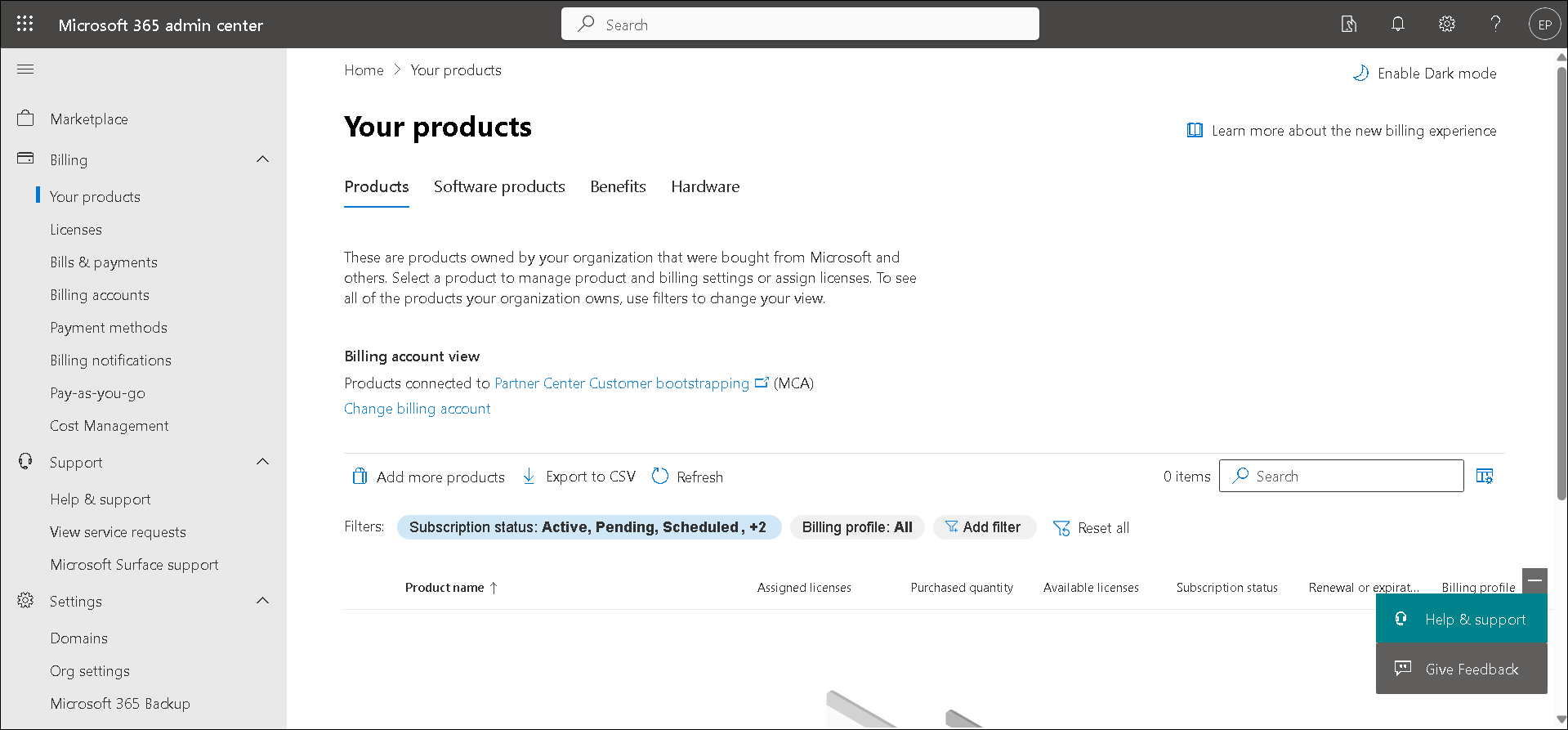 Your Products