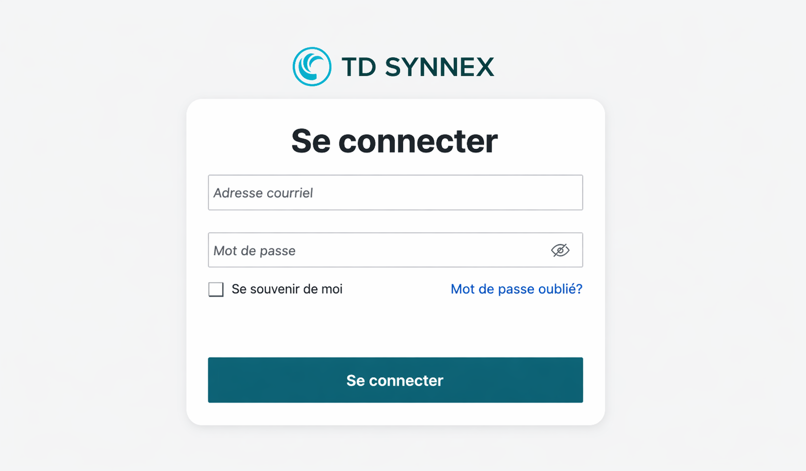 2. Log in - French