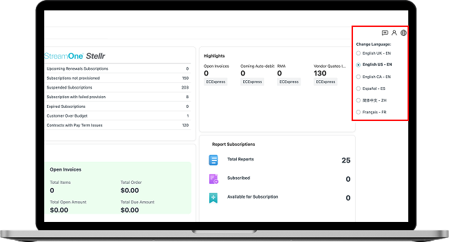 11. Multi Language Support
