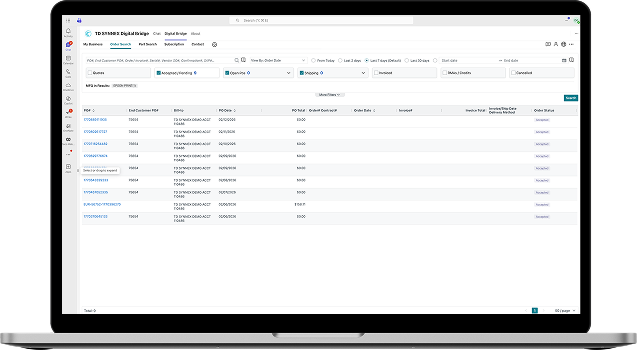 3. Order Status & Invoices