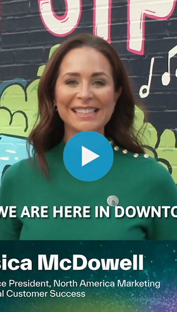 Watch Jessica McDowell, Senior Vice President of TD SYNNEX North America Marketing and Digital Customer Success interview Heath Dillard, President and CEO of VisitGreenvilleSC at the start of the Inspire Conference 2025.