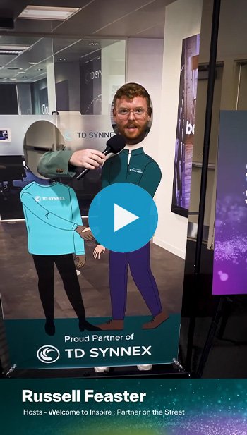 Watch Russell Feaster, Strategic Business Manager of Endpoint Solutions at TD SYNNEX, interview reseller customers in the 2025 Inspire Conference vendor pavilion.