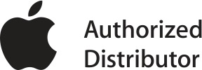 APPLE_AUTHORIZED_DISTRIB_L1_BW Logo for Apple