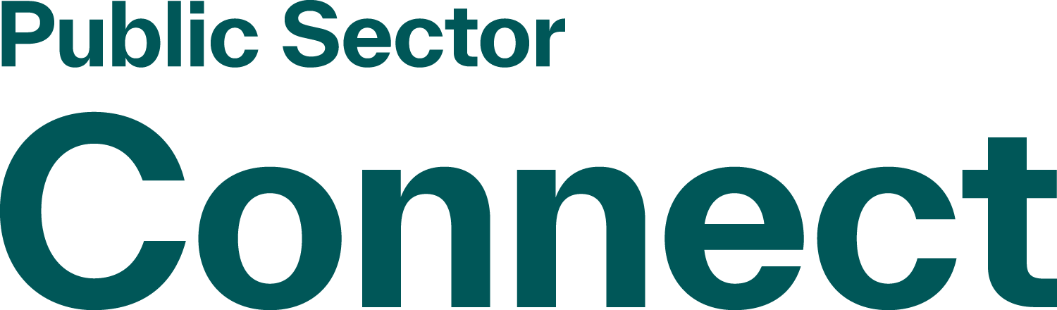 Logo for Public Sector Connect. Text reads: Public Sector Connect