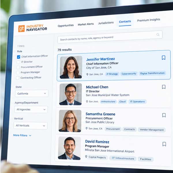 Identify_Decision_Makers Screenshot of Decision Makers on Industry Navigator
